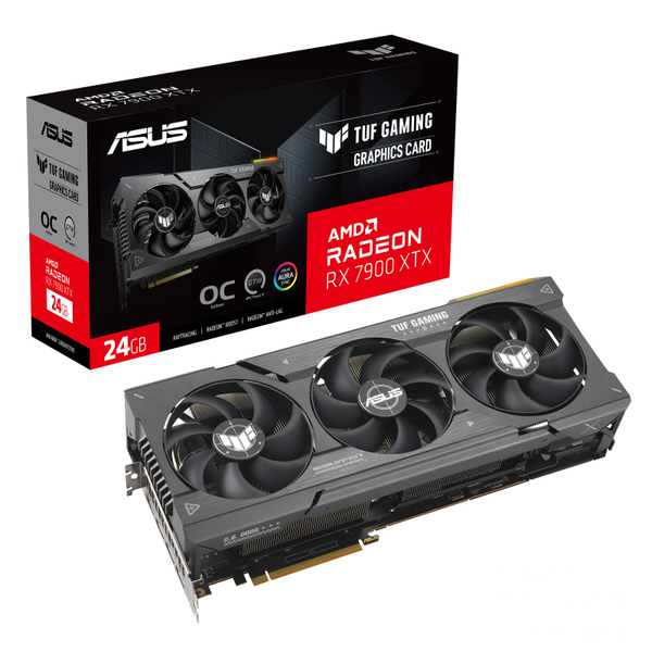ASUS TUF RX 7900 XTX OC 24GB GAMING-näytönohjain