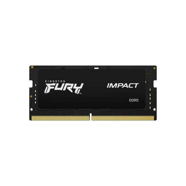 Kingston FURY Impact DDR5 5600MHz CL40 SODIMM – laptop RAM, XMP 3.0, 1.1V, low power, high performance notebook memory