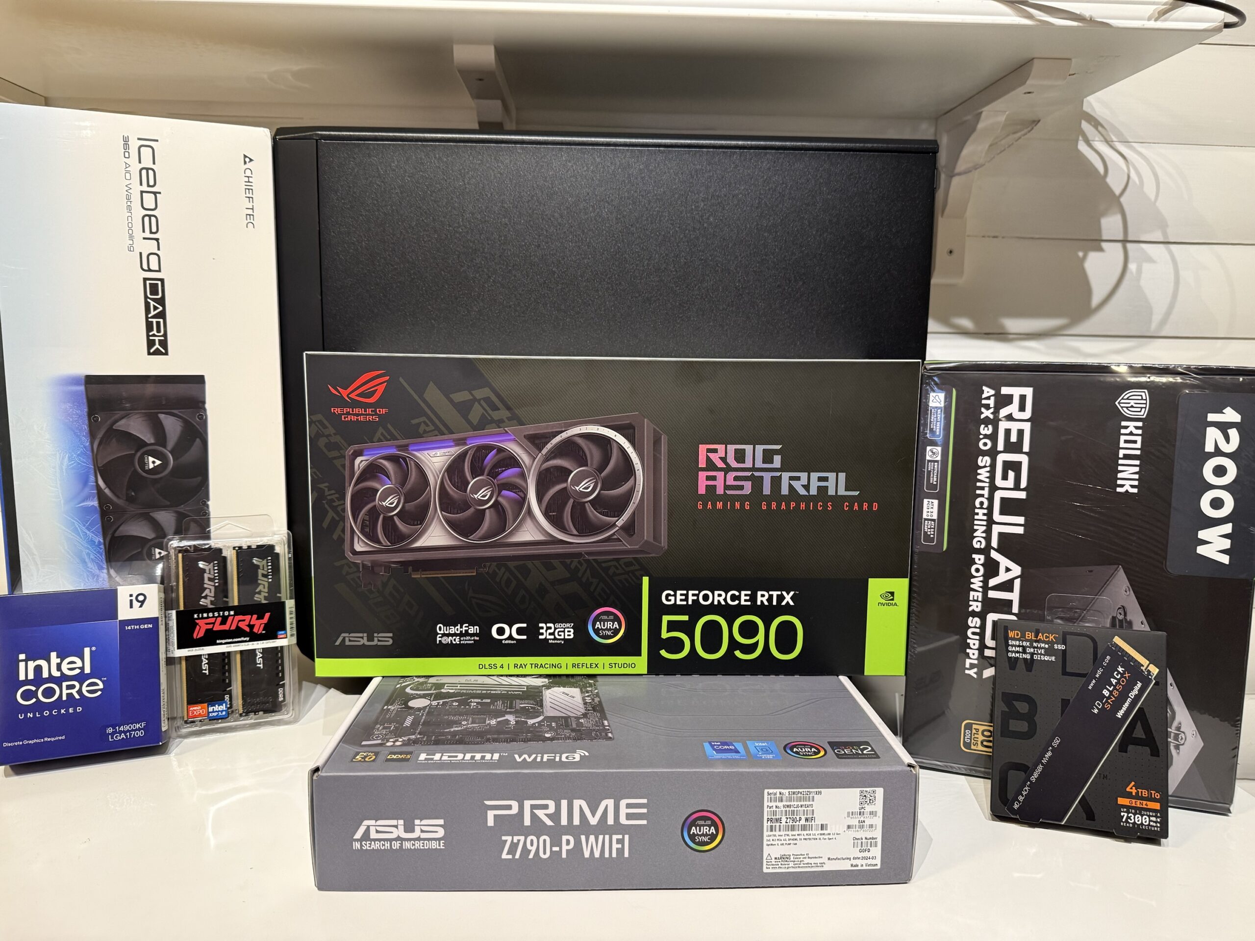 DigiDreamer Pelikone vain parasta haluavalle, Core i9 14900KF, GeForce RTX 5090, 64GB, 4TB - Image 7