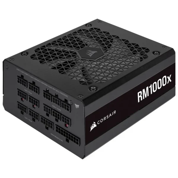 Corsair RMx Series ATX 3.1 Fully Modular 80+ Gold Virtalähde – PCIe 5.1 12V-2x6, Quiet Fan, Gaming PSU