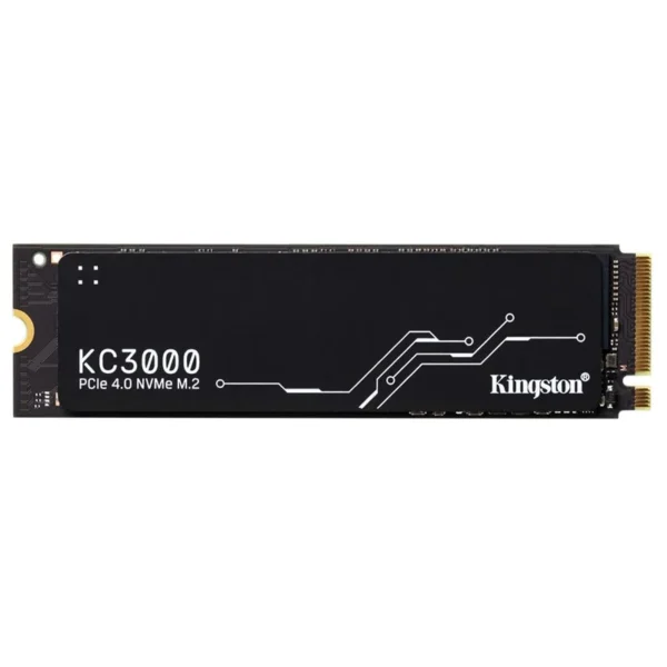 Kingston KC3000 NVMe M.2 SSD PCIe 4.0 x4 – jopa 7000MB/s, Phison E18, TLC NAND, DRAM cache, 3D NAND, 2280