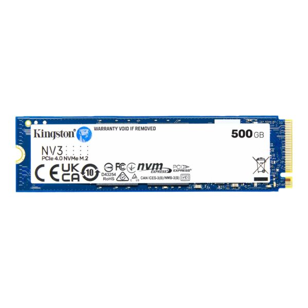 Kingston NV3 NVMe M.2 2280 PCIe 4.0 SSD – nopea sisäinen SSD kovalevy