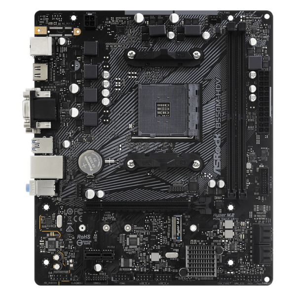 ASROCK B550M-HDV mATX-emolevy