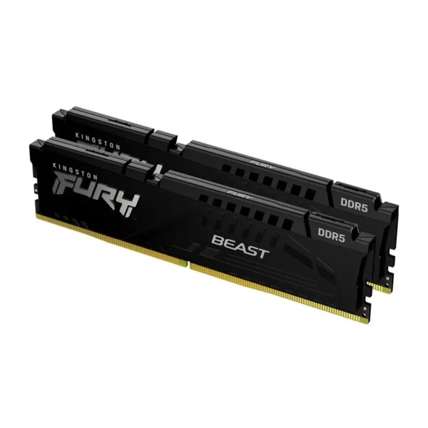 Kingston FURY Beast DDR5 6000MHz CL30 DIMM Kit – Black, AMD EXPO / Intel XMP, Hynix A-die