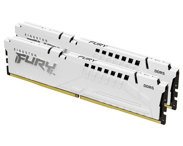 KINGSTON 6000MHz DDR5 CL30 DIMM Kit of 2 FURY Beast White EXPO-keskusmuisti