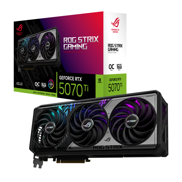 ASUS ROG Strix GeForce RTX 5070 Ti 16GB GDDR7 OC Edition-näytönohjain