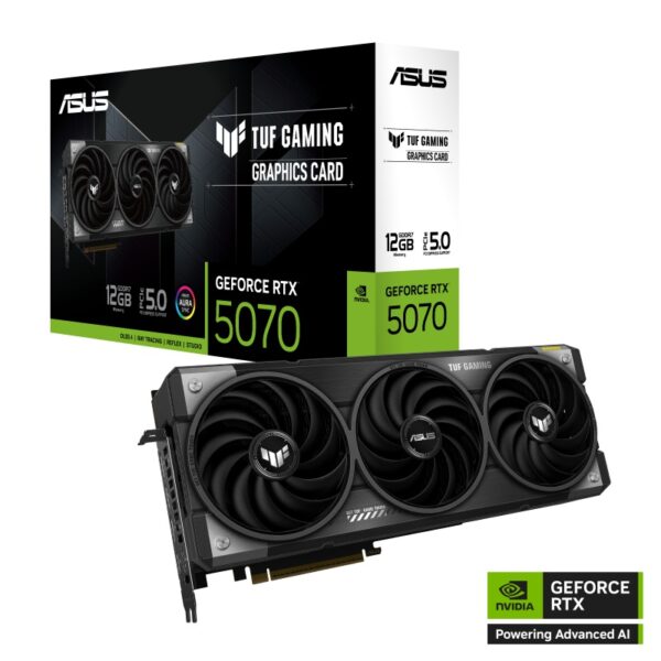 ASUS TUF GAMING GeForce RTX 5070 12GB GDDR6-näytönohjain