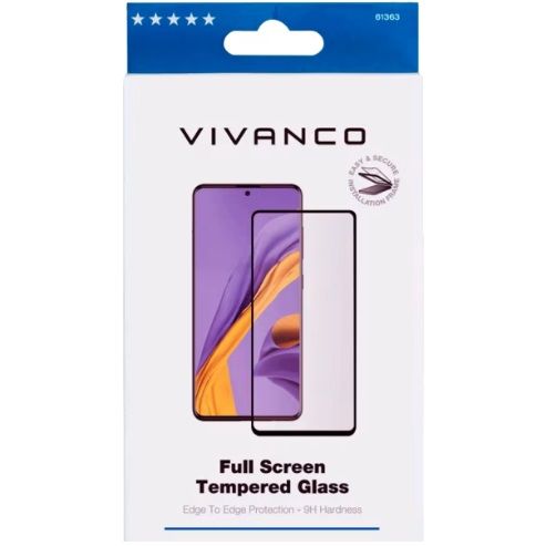 VIVANCO Full Screen Tempered Glass iPhone 16 Pro Max-näytönsuoja