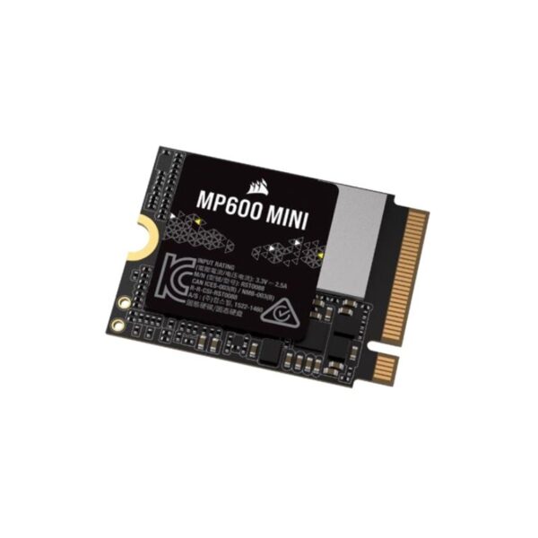 Corsair MP600 Mini M.2 2230 NVMe SSD – PCIe Gen4 x4, jopa 7000MB/s, Steam Deck & ultrakompaktiin käyttöön