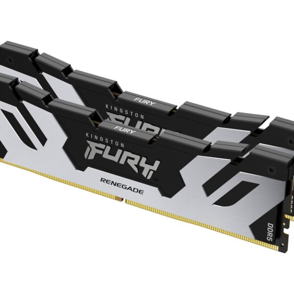 KINGSTON 96GB 6000MHz DDR5 CL32 DIMM Kit of 2 FURY Renegade Silver XMP-keskusmuisti