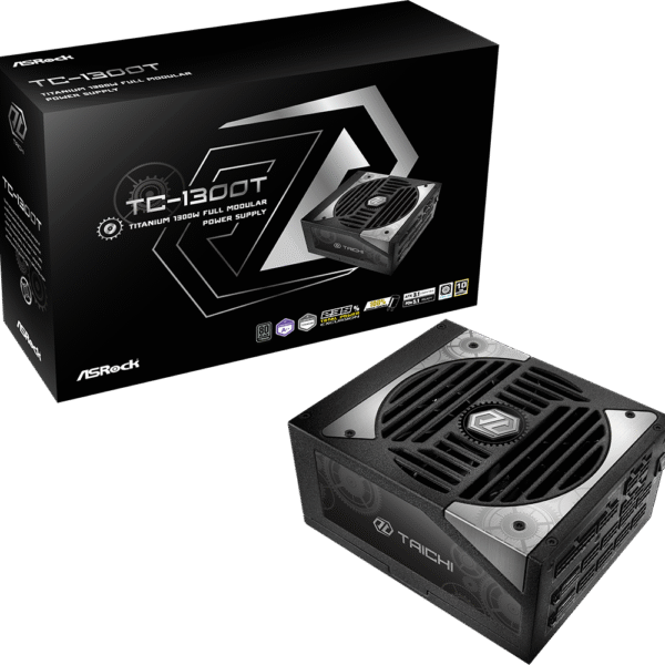 ASROCK TC TITANIUM FULLY MODULAR 80 PLUS PSU-virtalähde
