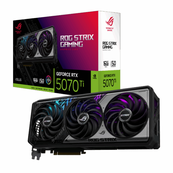 ASUS ROG Strix GeForce RTX 5070 Ti 16GB GDDR7-näytönohjain