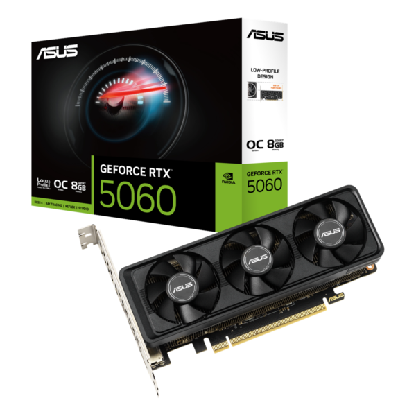 ASUS GeForce RTX 5060 OC 8GB LP BRK GDDR7 2xHDMI 1xDP-näytönohjain
