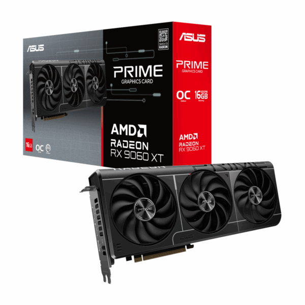 ASUS Prime Radeon RX 9060 XT OC Edition 16GB GDDR6-näytönohjain