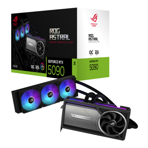 ASUS ROG ASTRAL LC RTX 5090 32GB GDDR7 OC Edition-näytönohjain
