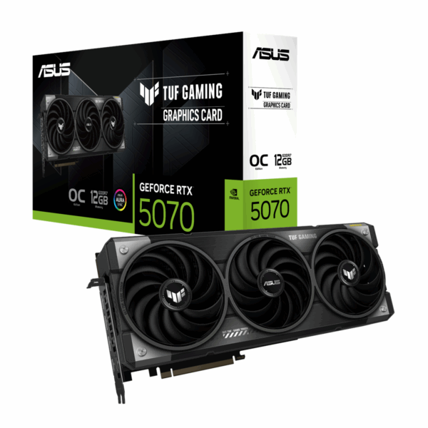 ASUS TUF Gaming GeForce RTX 5070 12GB GDDR7 OC Edition-näytönohjain