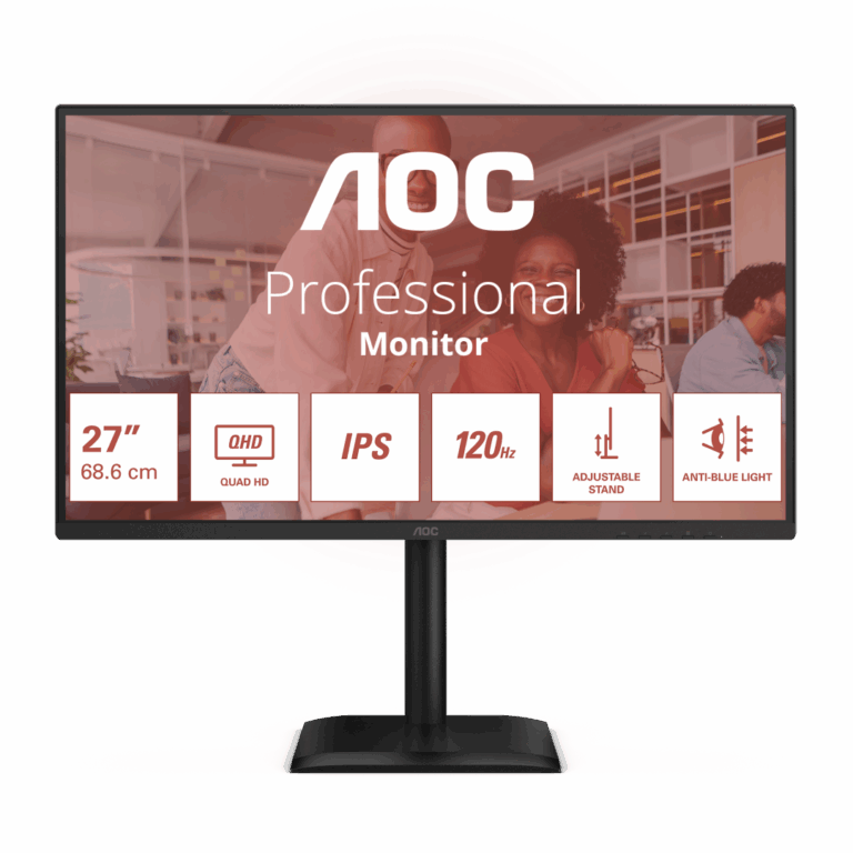 AOC Q27E4U 27" WQHD IPS 120Hz 4ms-näyttö