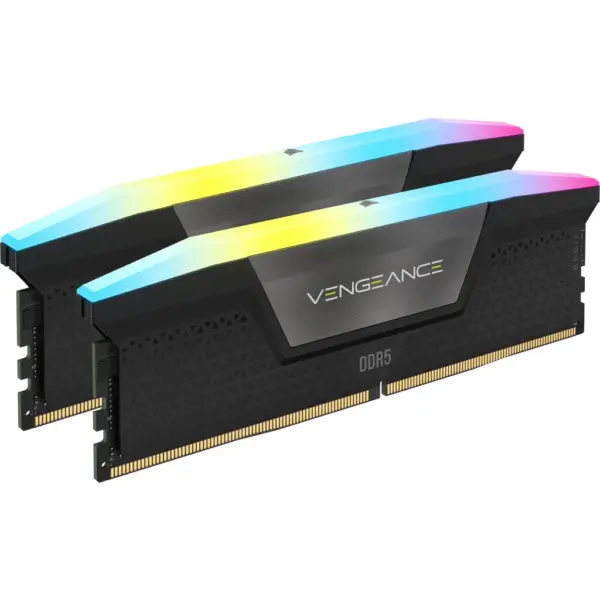 CORSAIR VENGEANCE RGB 96GB 2x48GB DDR5 6400MHz DIMM 32-40-40-84 XMP 3.0 1.4V-keskusmuisti