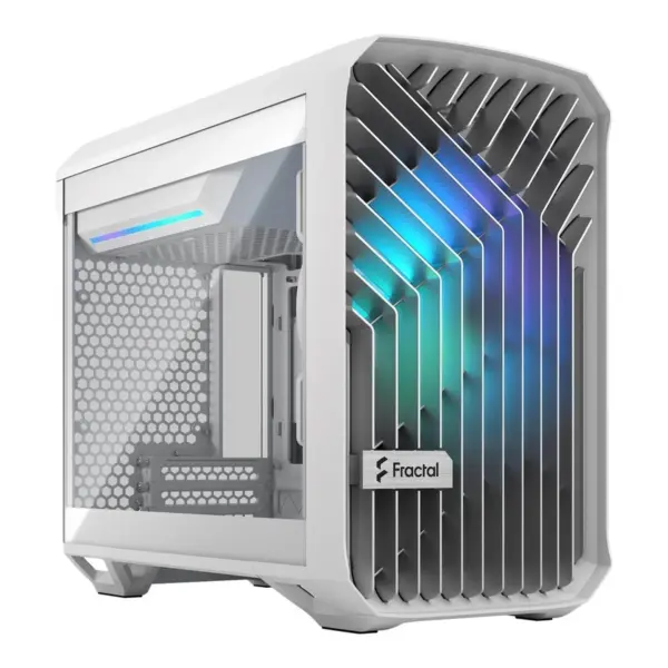 FRACTAL DESIGN Torrent Nano RGB White TG Clear Tint-kotelo
