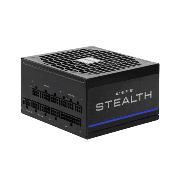 CHIEFTEC Stealth 1000W ATX 3.1 80PLUS PLATINUM Gen5 PCIe All Japanese Capacitor-virtalähde