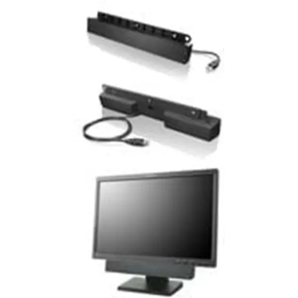 Lenovo USB Soundbar for ThinkVision Monitors – USB-liitäntäinen kaiutinpalkki LT2452p, LT2252p, L2440-sarjoille