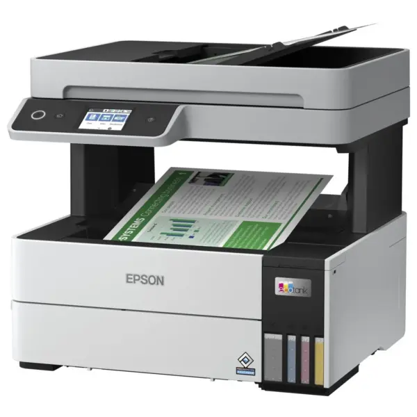 Epson EcoTank ET-5150 Monitoimitulostin – A4, Väritulostin, Skanneri, Kopiokone, Wi-Fi, Ethernet, Duplex