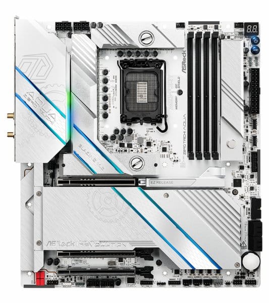 ASRock Z890 Taichi AQUA DDR5 E-ATX -emolevy – LGA1851, PCIe 5.0, Thunderbolt 4, WiFi 7, 10GbE