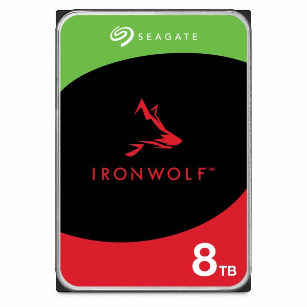 Seagate IronWolf 32TB NAS Bundle (4×8TB 3.5” HDD, SATA 6Gb/s, 256MB cache, 24/7 NAS & RAID)