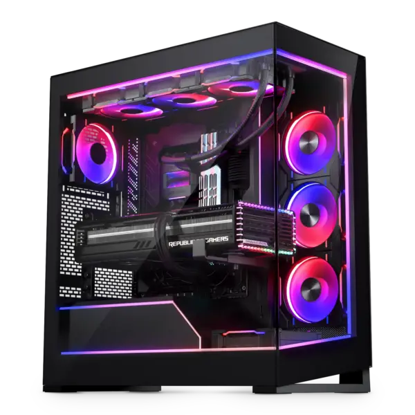 DigiDreamer Pelikone 4K Ultra HD-pelaamiseen, Ryzen 7 9850X3D, GeForce RTX 5080, 32GB, 2TB, AIO