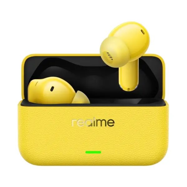 realme Buds T500 Pro Langattomat ANC-kuulokkeet – Bluetooth 5.4, Lemon Cola